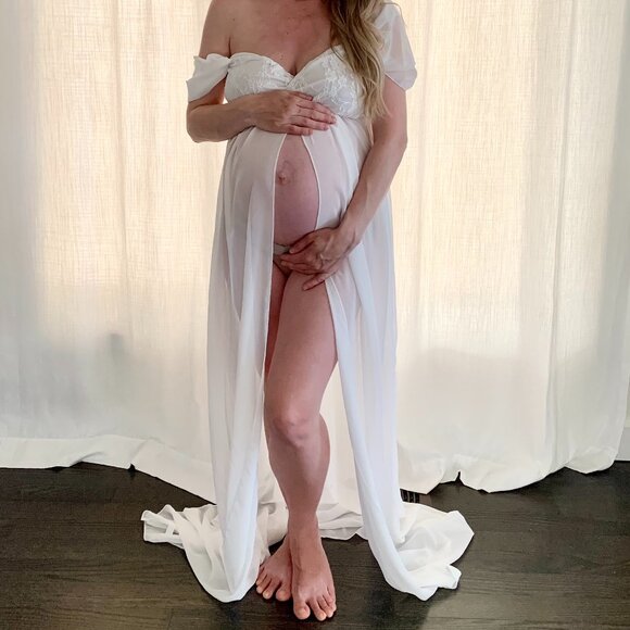 Jules Maternity Gown - Picture 1 of 3